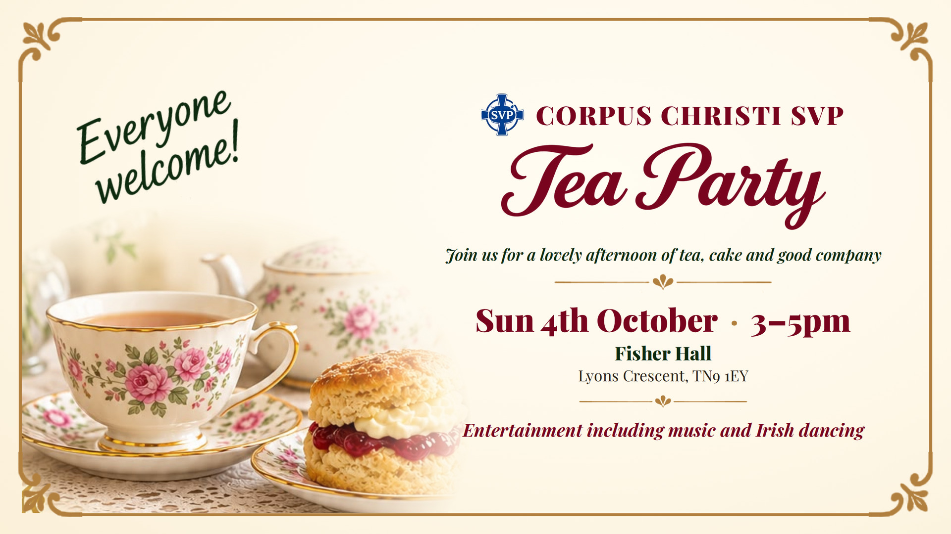 Corpus Christi SVP Tea Party